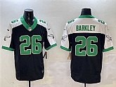 Men's Philadelphia Eagles #26 Saquon Barkley Black White F.U.S.E. Vapor Untouchable Limited Stitched Jersey Dzhi,baseball caps,new era cap wholesale,wholesale hats